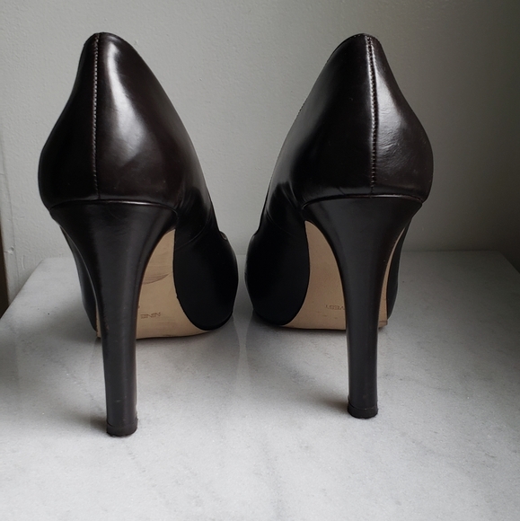Nine West Black hidden platform pumps - Picture 3 of 4